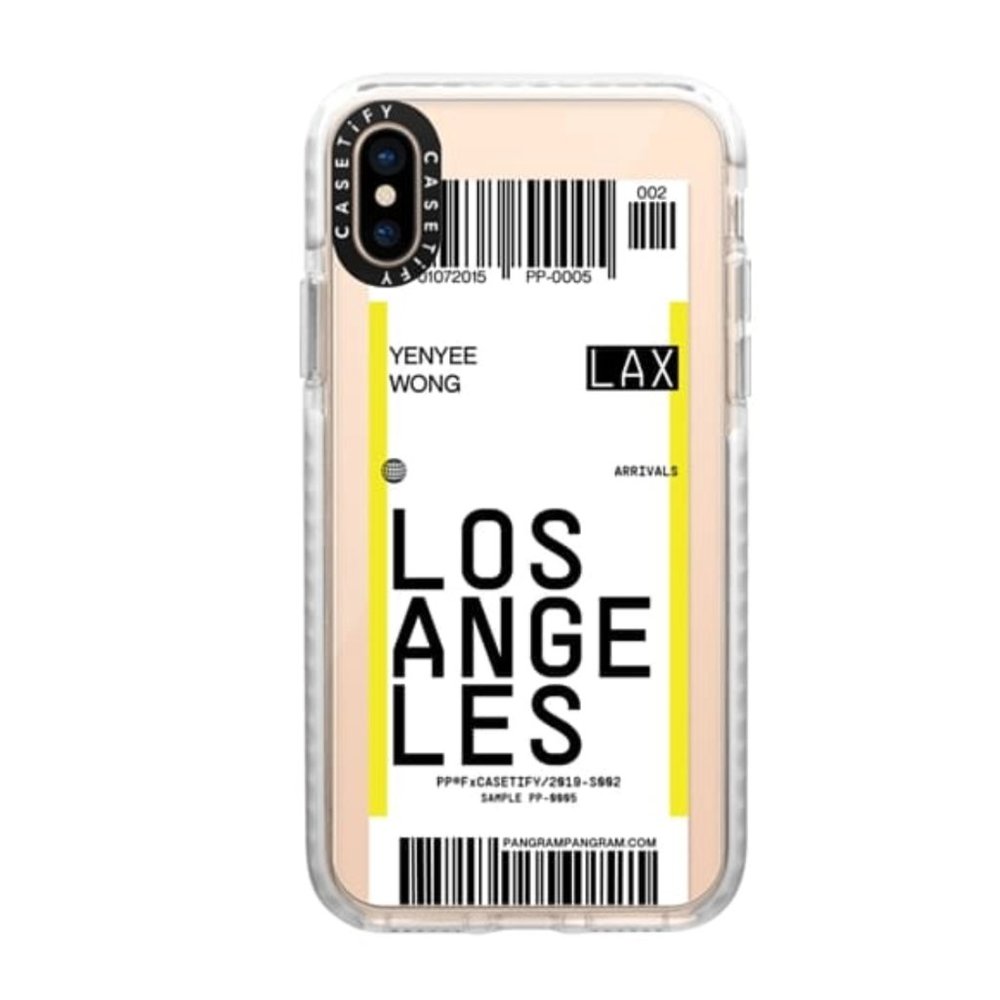Casetify x Pangram Los Angeles iPhone XS Case